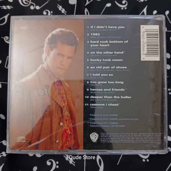 Randy Travis - Greatest Hits Volume 1 - 11 Songs  1992 CD - Picture 3 of 4